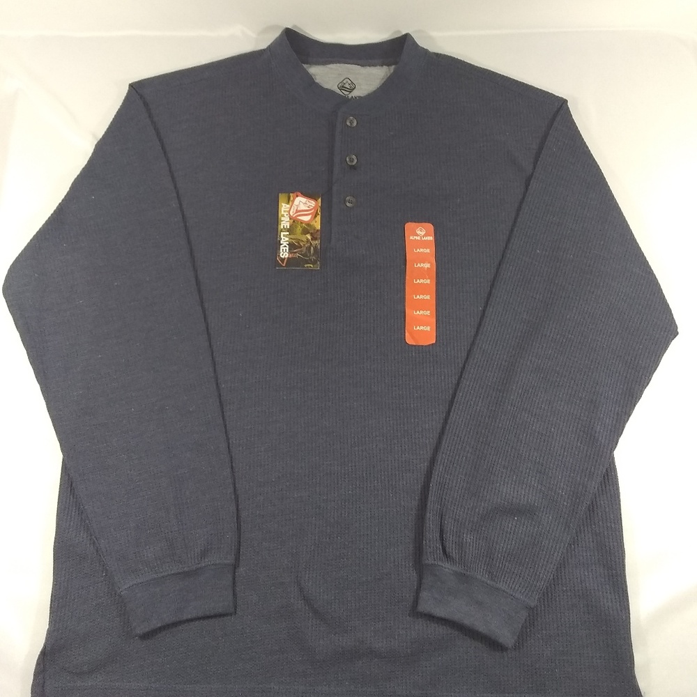 ALPINE LAKES MENS L LONG SLEEVE PULLOVER THERMAL